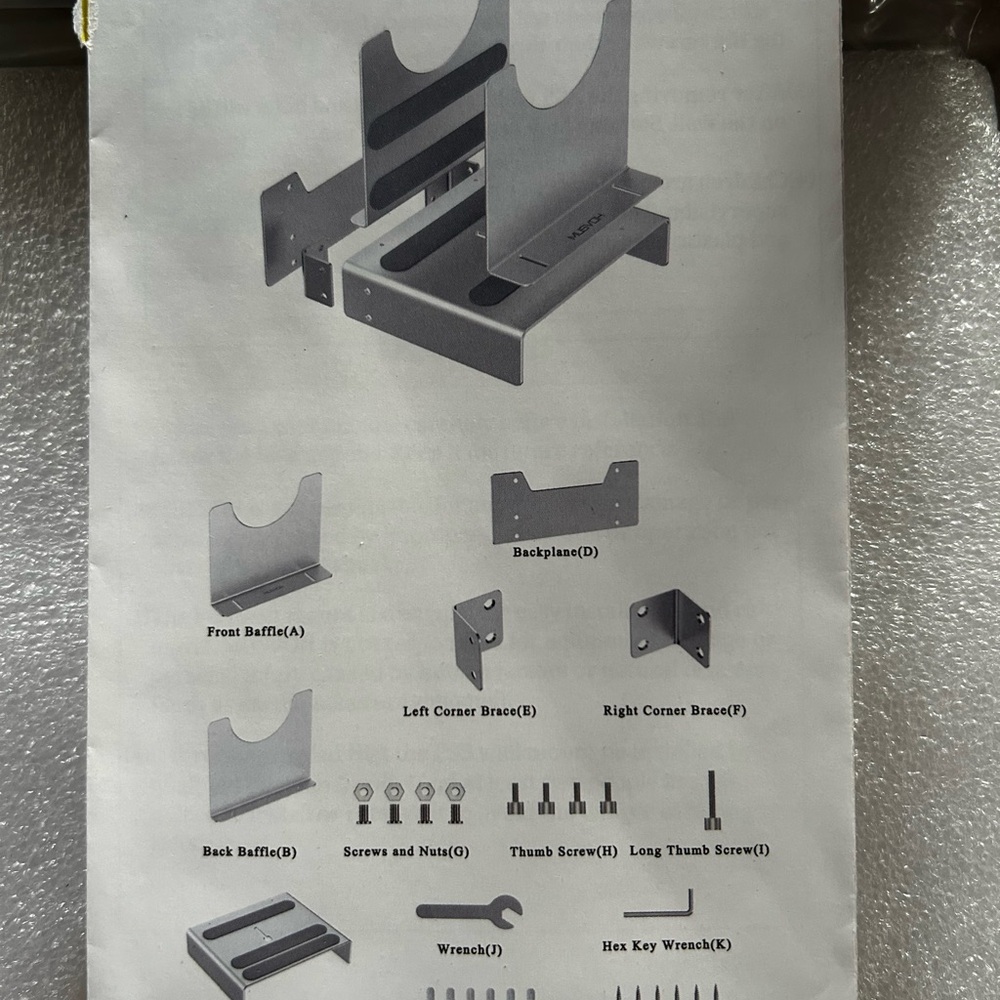 Metal Wall Mount Bracket Set for PS5